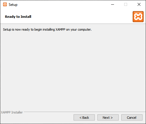 XAMPP ইনস্টল করা শুরু করুন