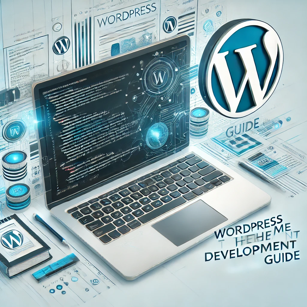 A-modern-clean-and-visually-engaging-featured-image-for-an-article-about-WordPress-theme-development.-The-image-includes-elements-such-as-a-laptop-d